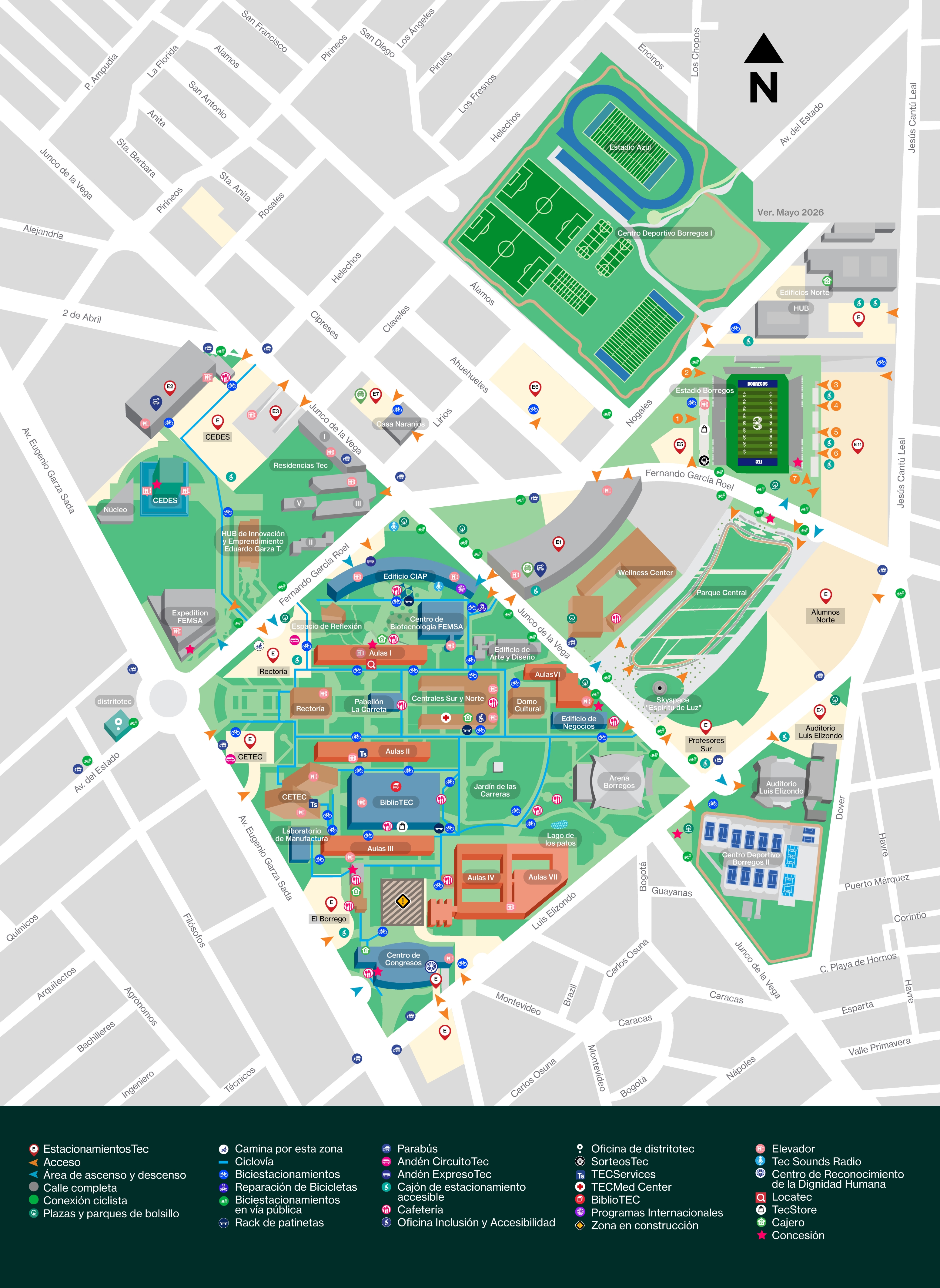 Mapa del Campus